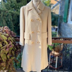 Vintage double breasted wool coat